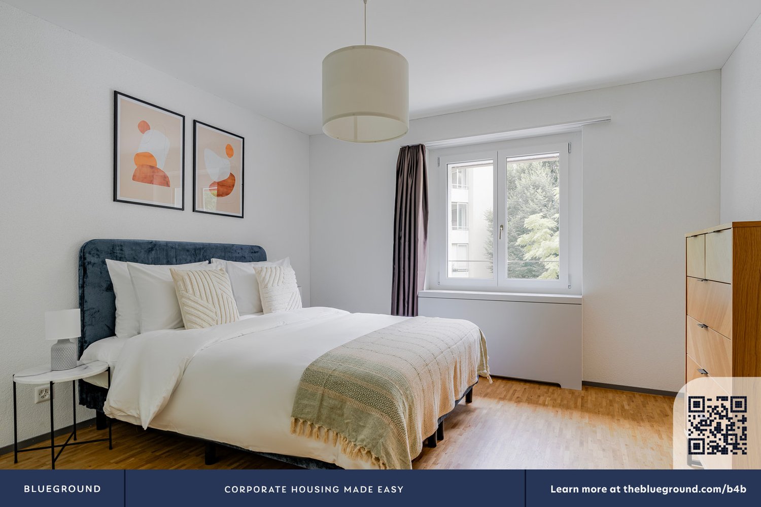 3 ½ rooms furnished flat