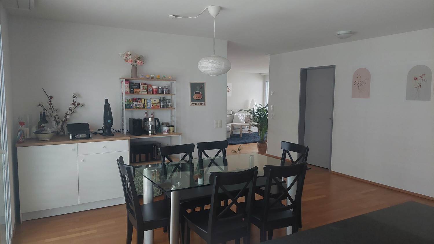 Chambre dans un appartement partagé