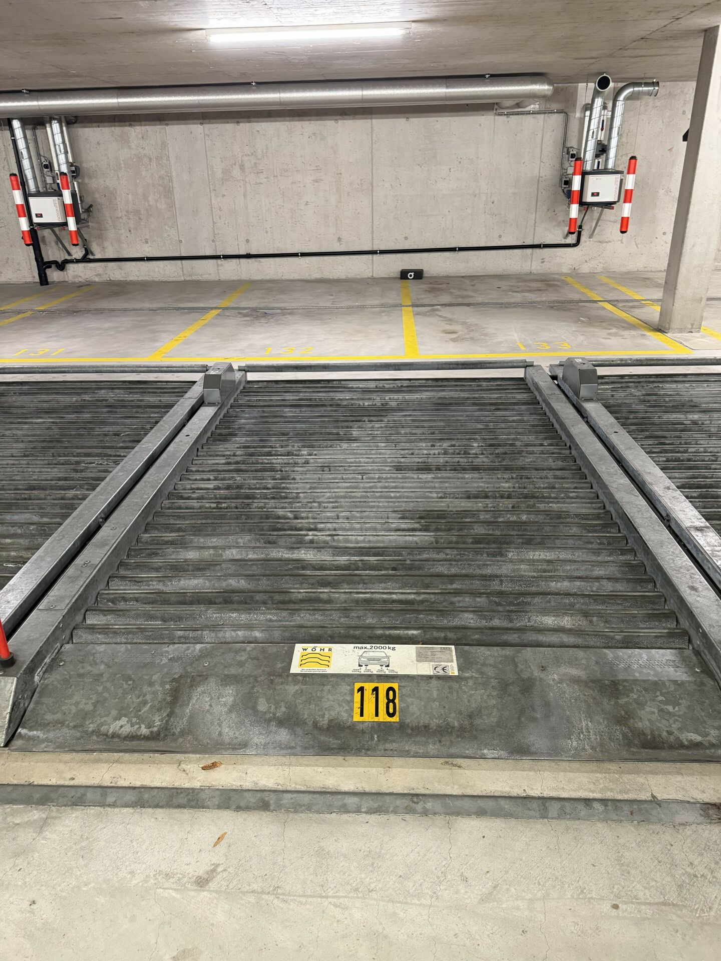 Emplacement ouvert de 7m²