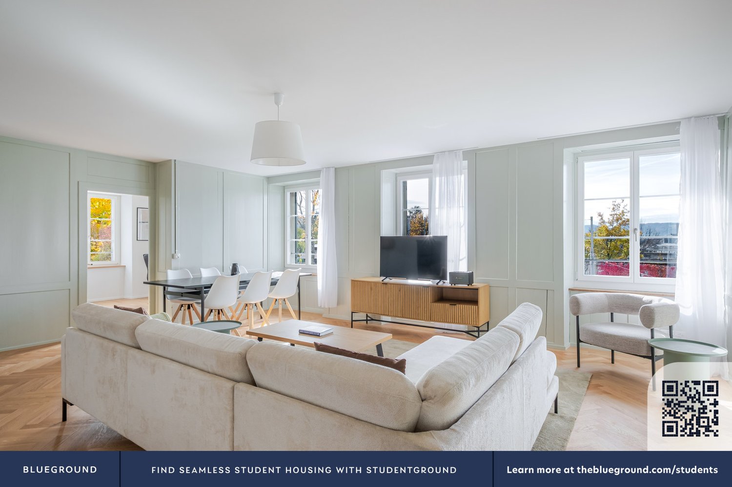 Appartement meublé 3 ½ pièces