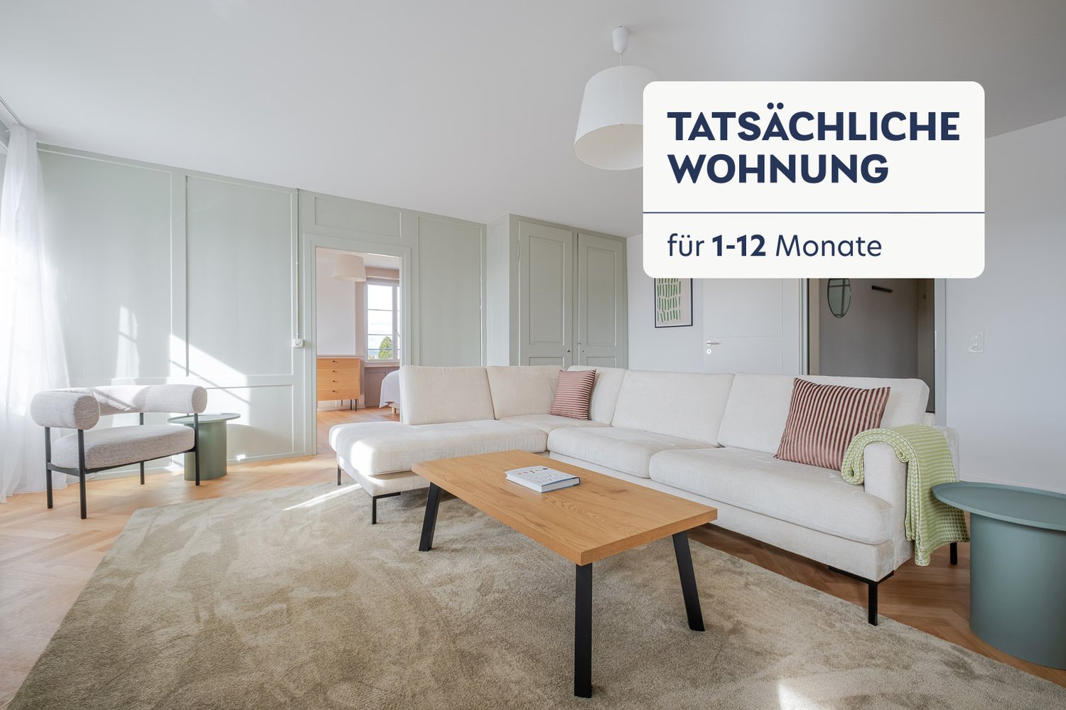 Appartement meublé 3 ½ pièces