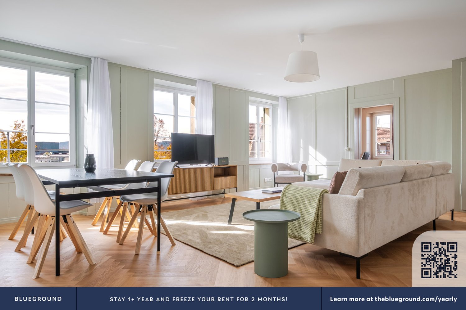 Appartement meublé 3 ½ pièces