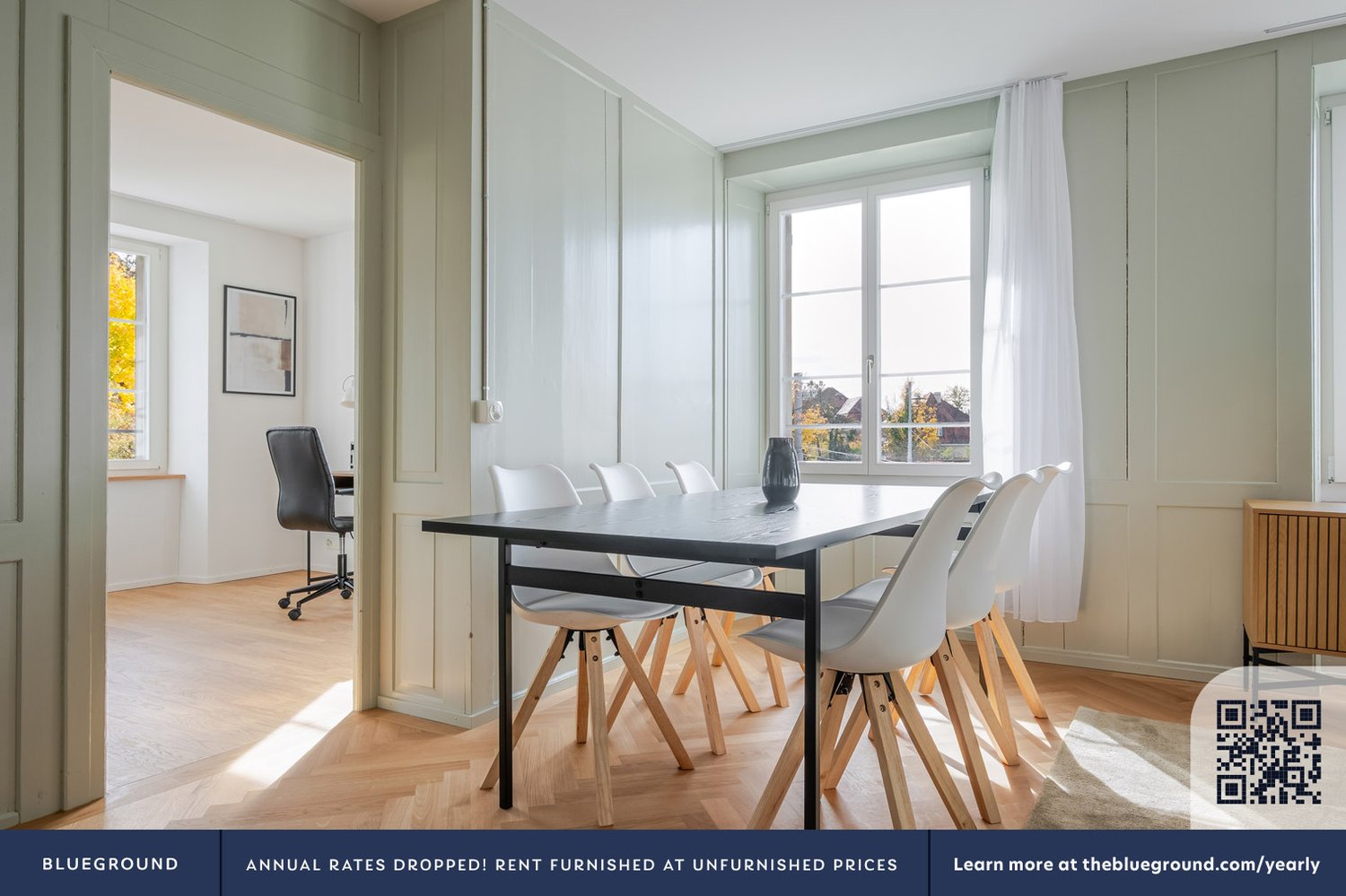 Appartement meublé 3 ½ pièces