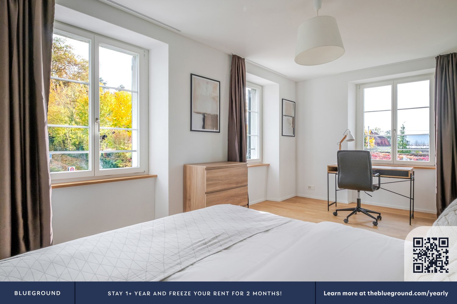 Appartement meublé 3 ½ pièces
