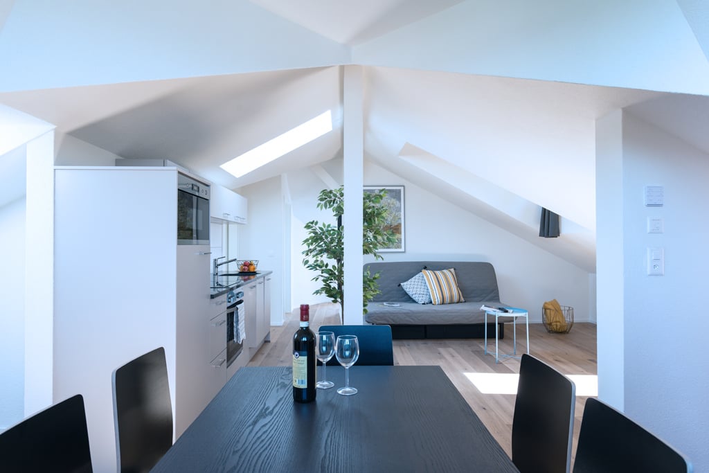 3 ½ rooms furnished flat