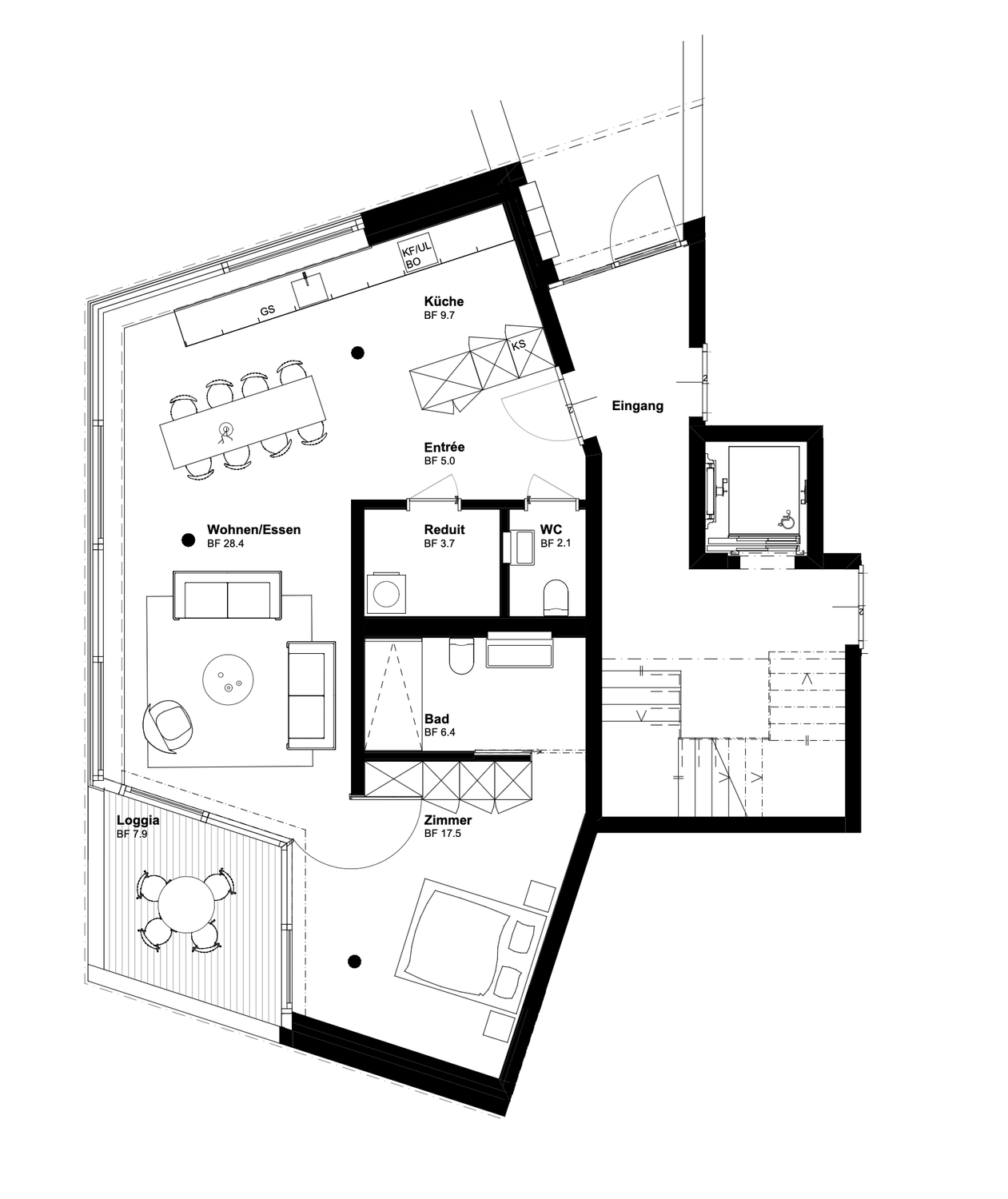 2 ½ rooms apartment, Foto 5 von 6