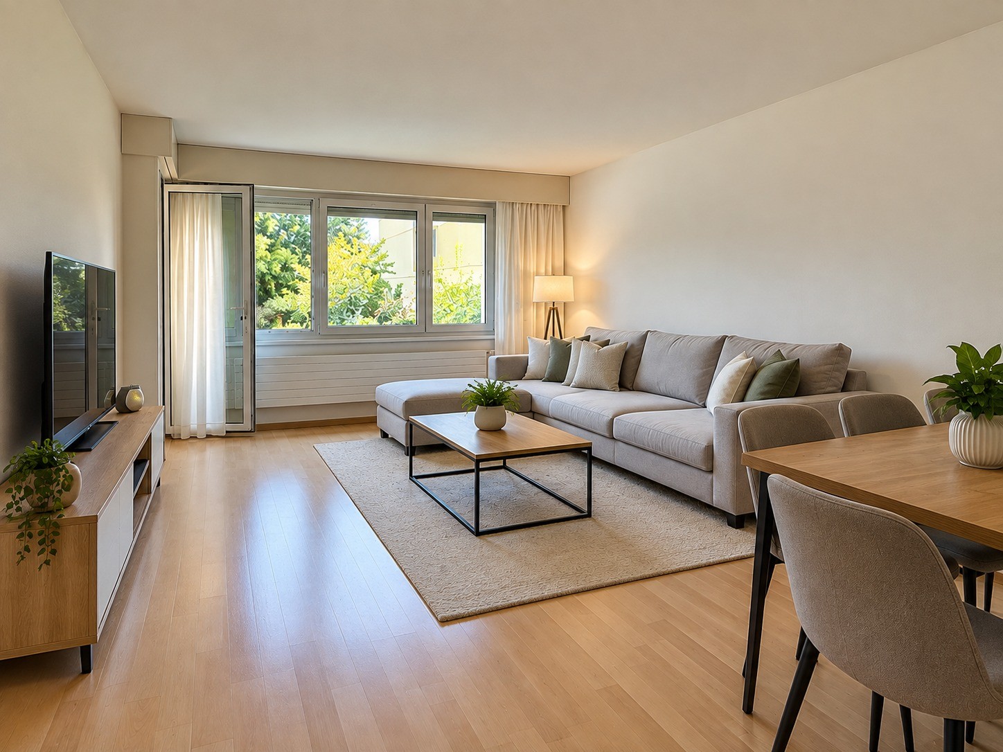 Appartement meublé de 3 ½ pièces, photo 1 sur 8