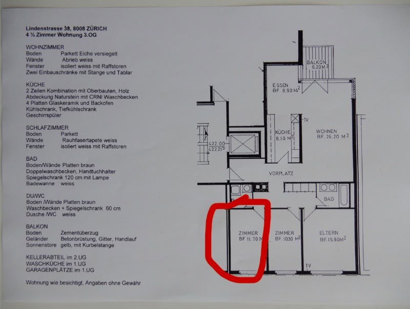 Chambre dans une colocation