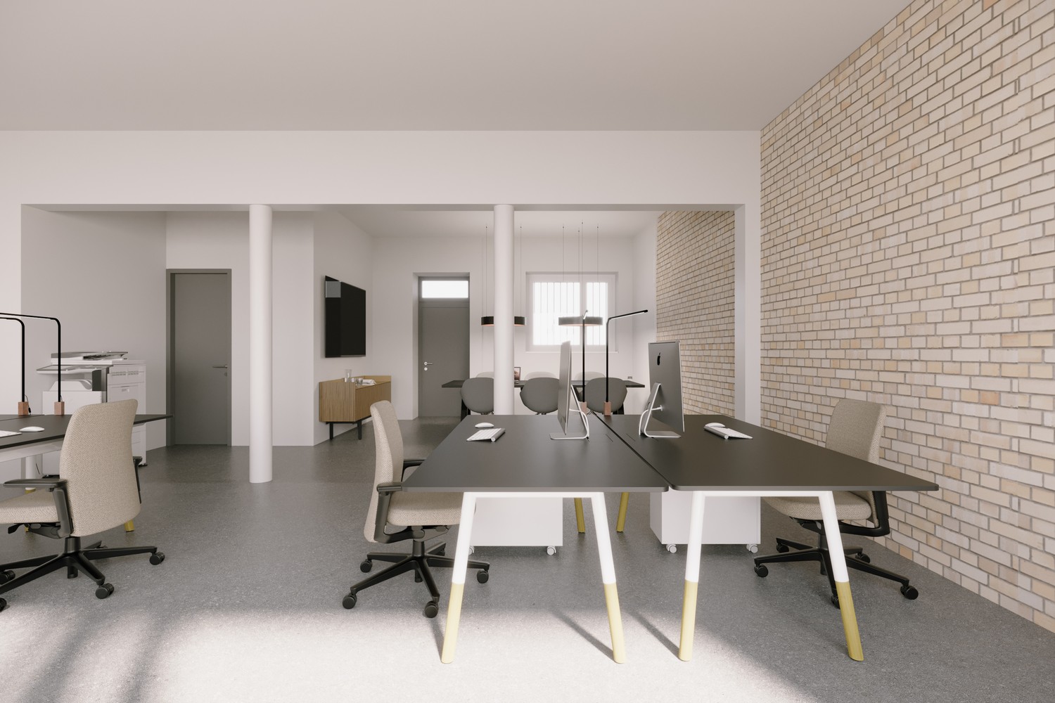 60m² commercial