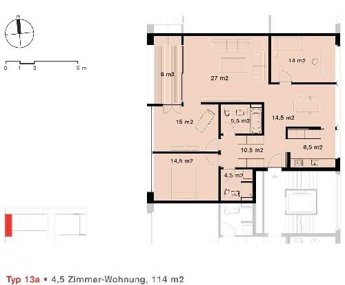 Appartement de 4 ½ pièces, photo 6 sur 6