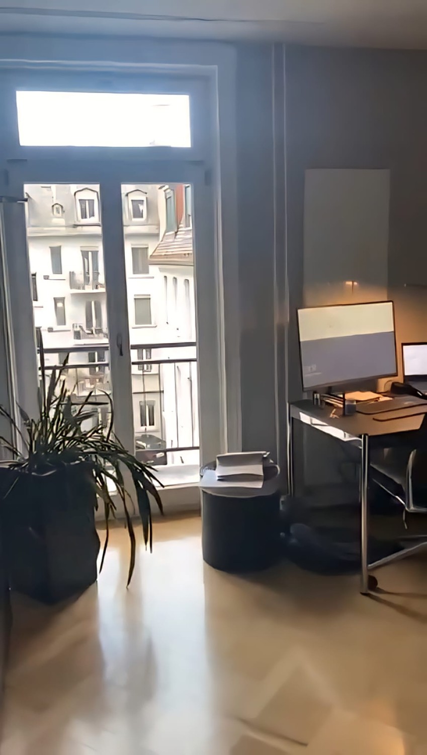 Chambre dans un appartement partagé
