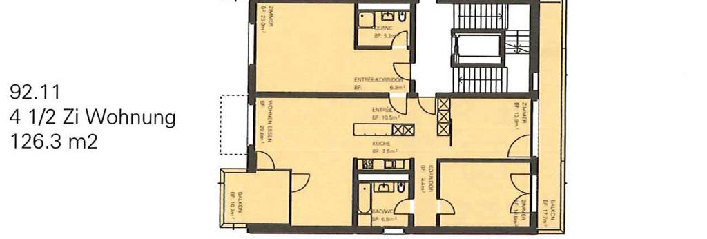 Appartement de 4 ½ pièces