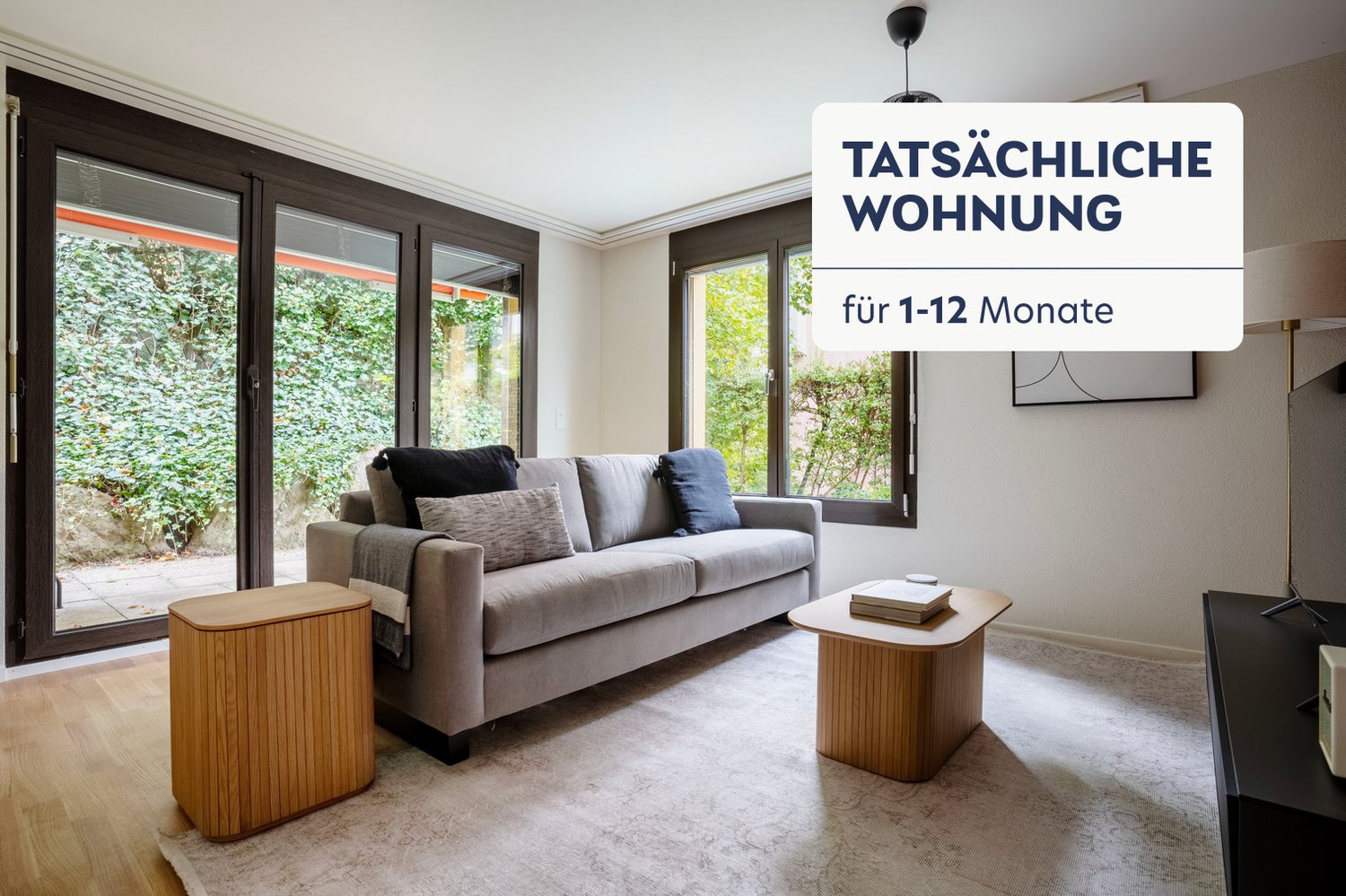 2 ½ rooms furnished flat, Foto 1 von 10