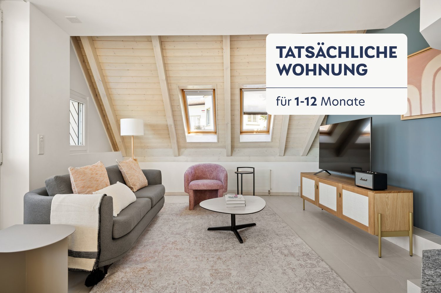 4 ½ rooms furnished flat, Foto 1 von 10
