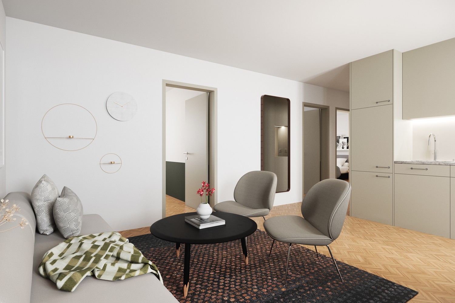 Appartement de 3 ½ pièces