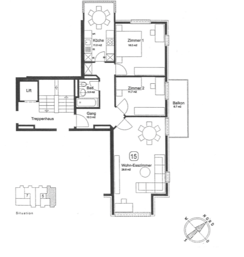 2 ½ Zimmer-Wohnung, Foto 10 von 10
