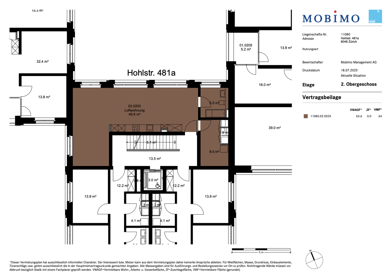1 room apartment