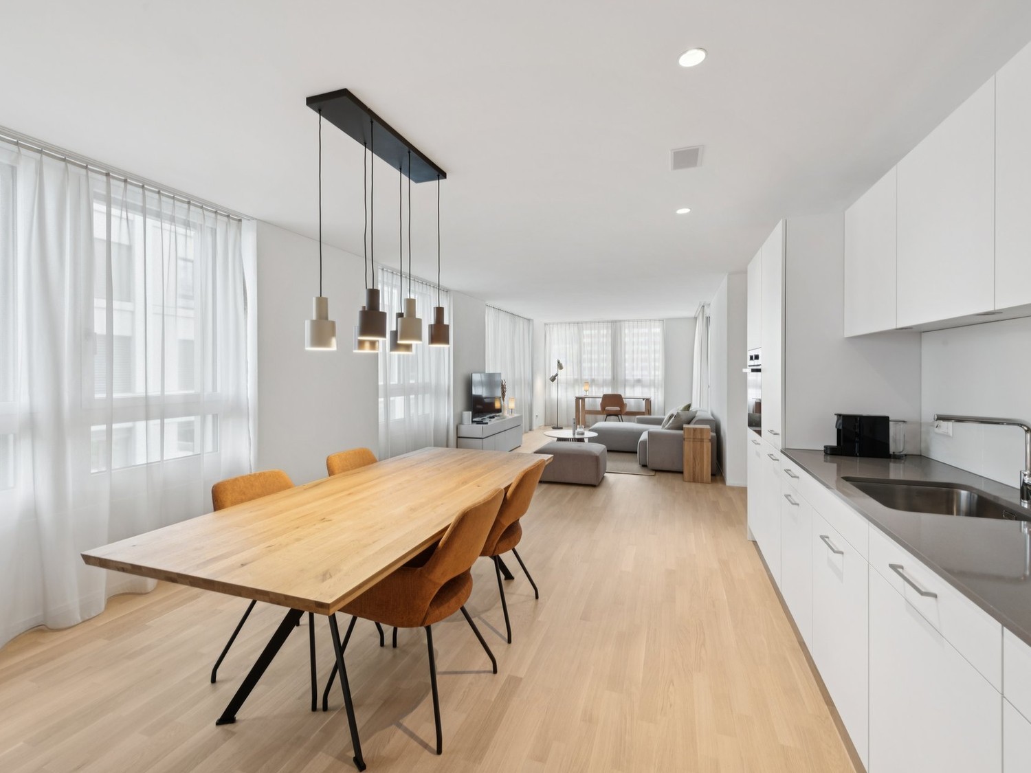 2 ½ rooms furnished flat
