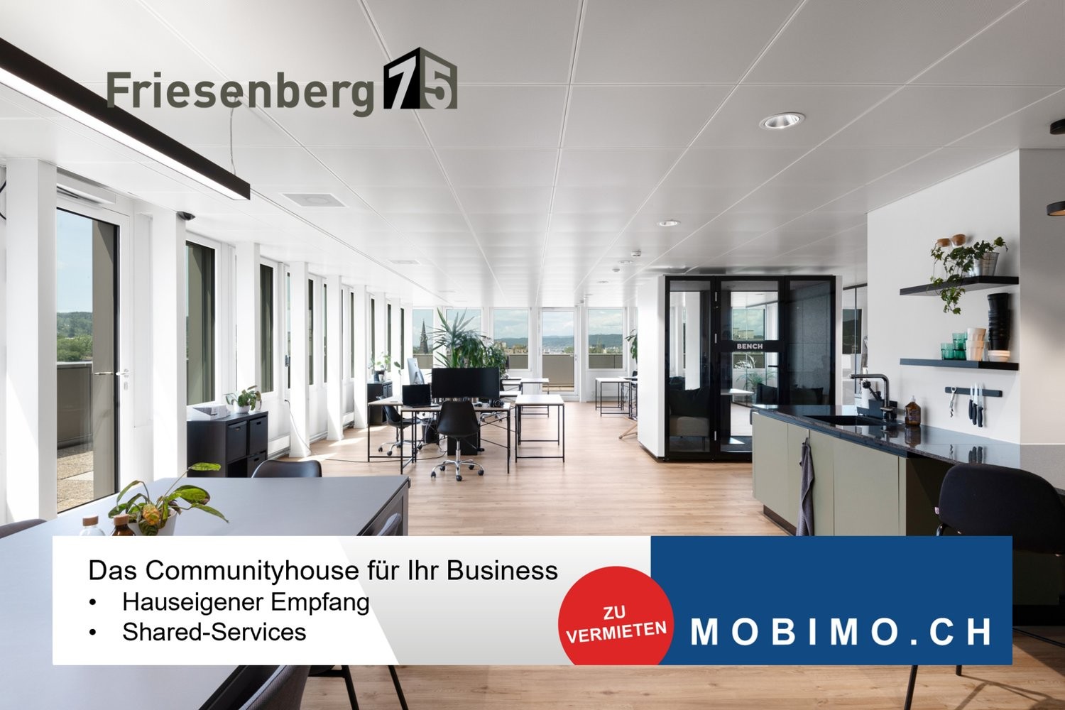 1460m² de bureaux
