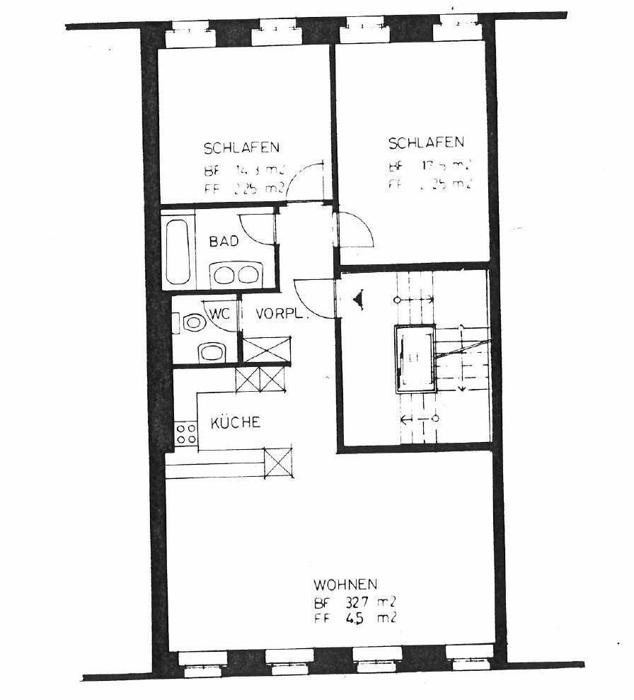 Appartement de 2 ½ pièces