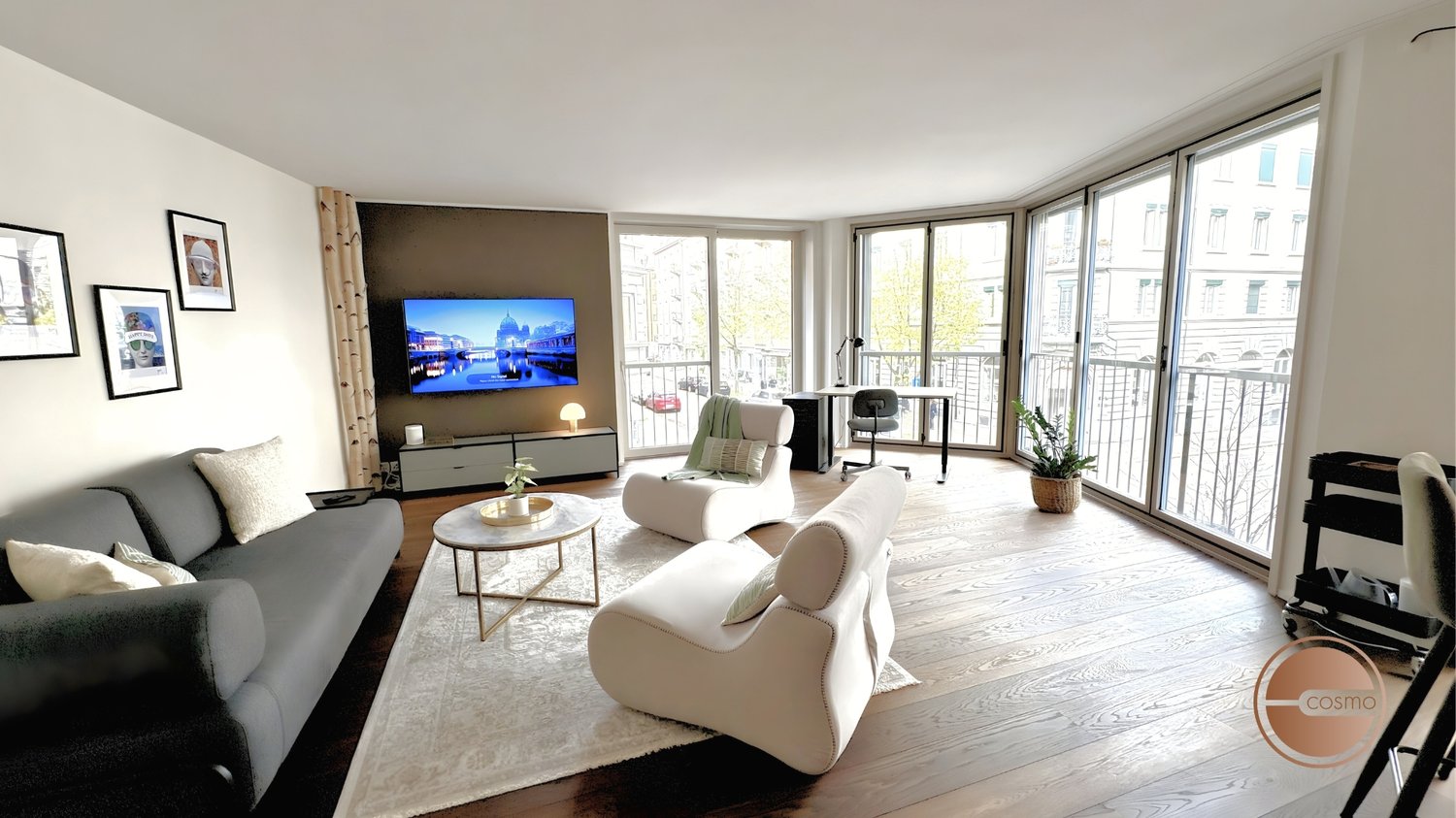 Appartement meublé de 1 ½ pièce