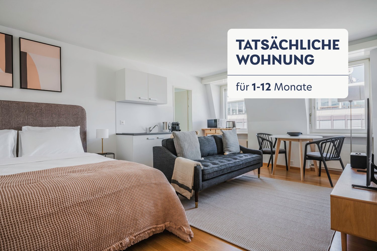 1 ½ rooms furnished flat