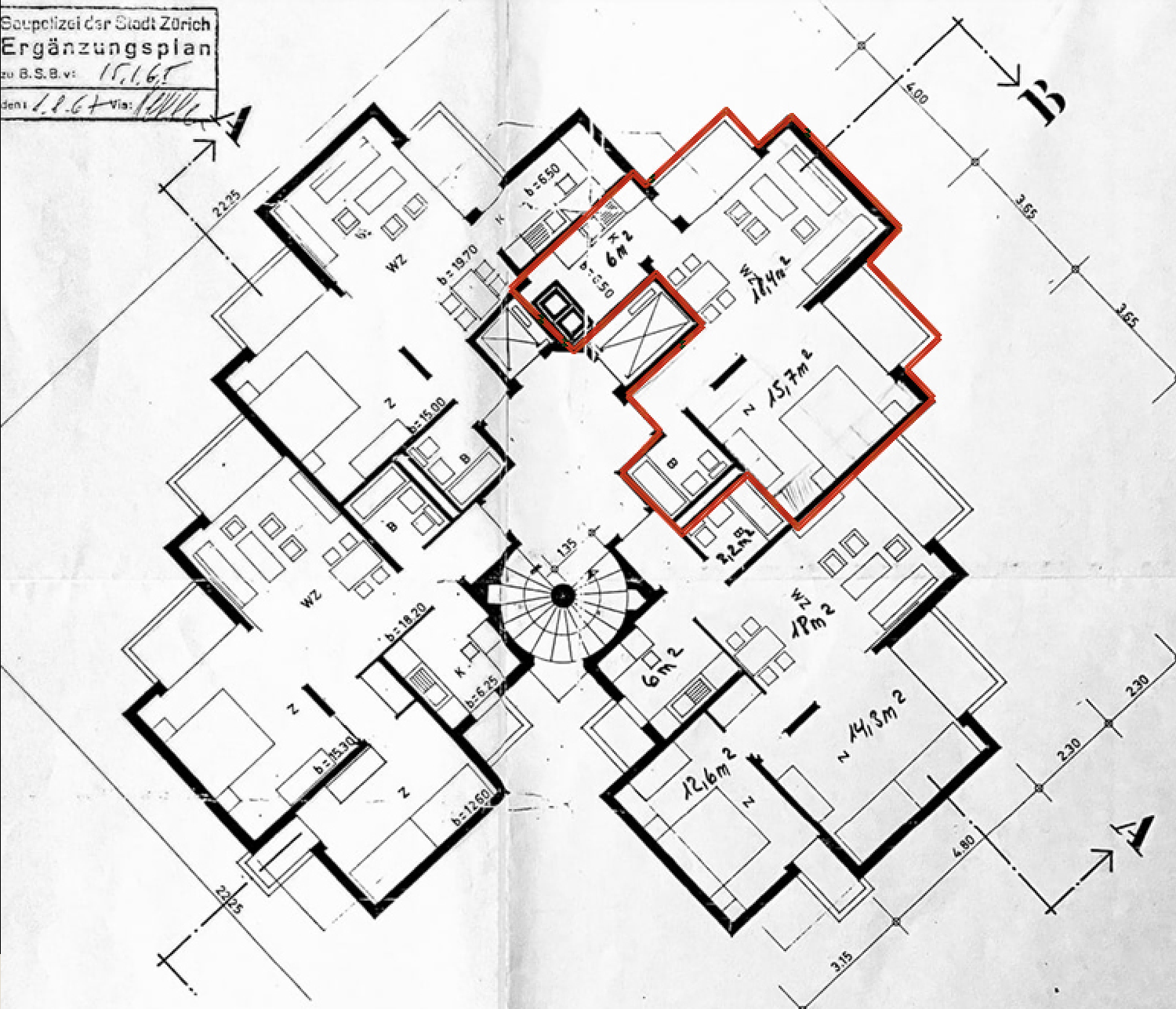 2 rooms apartment