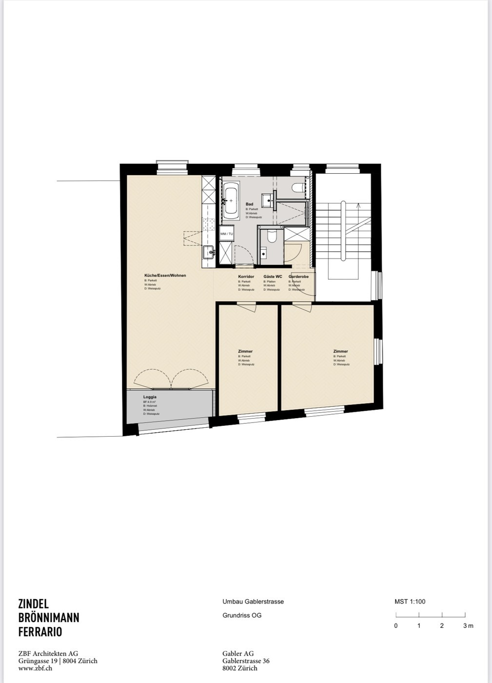 3 ½ rooms apartment