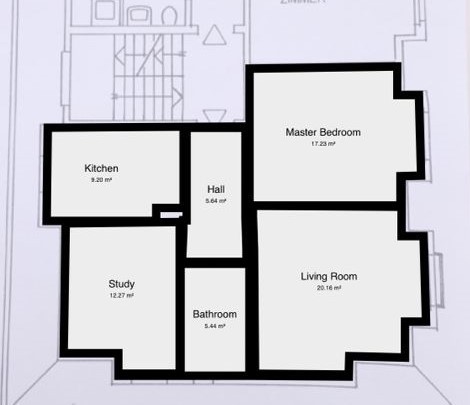 Appartement de 3 pièces