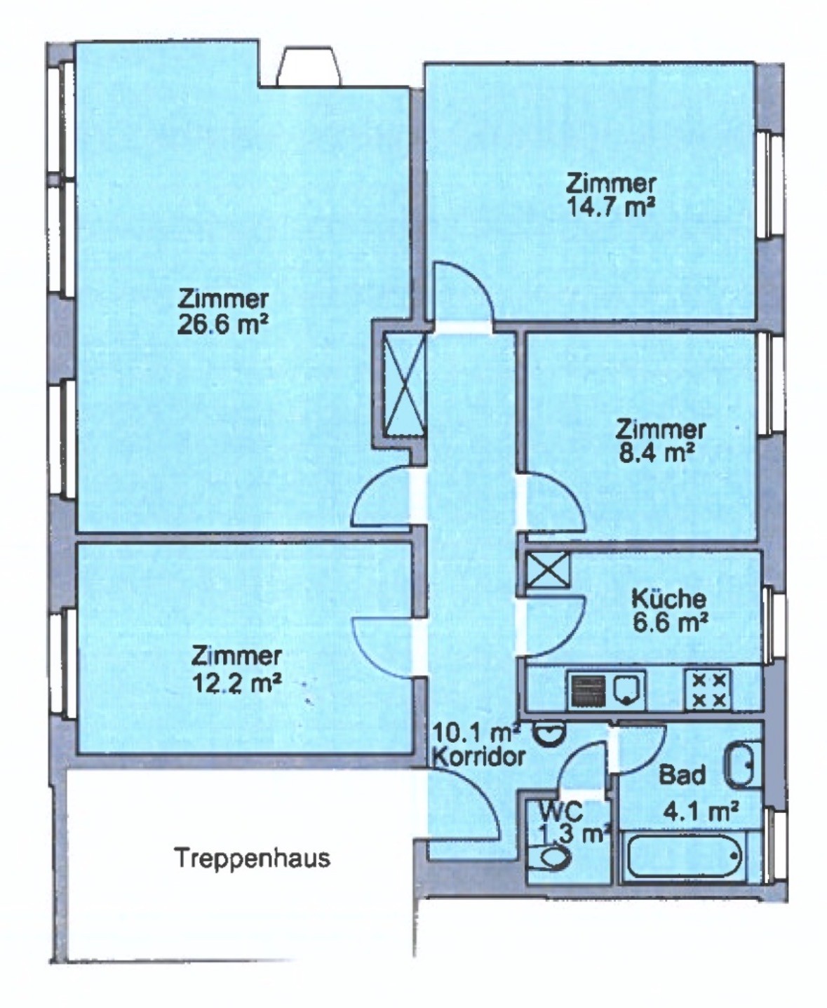 Room in a shared flat