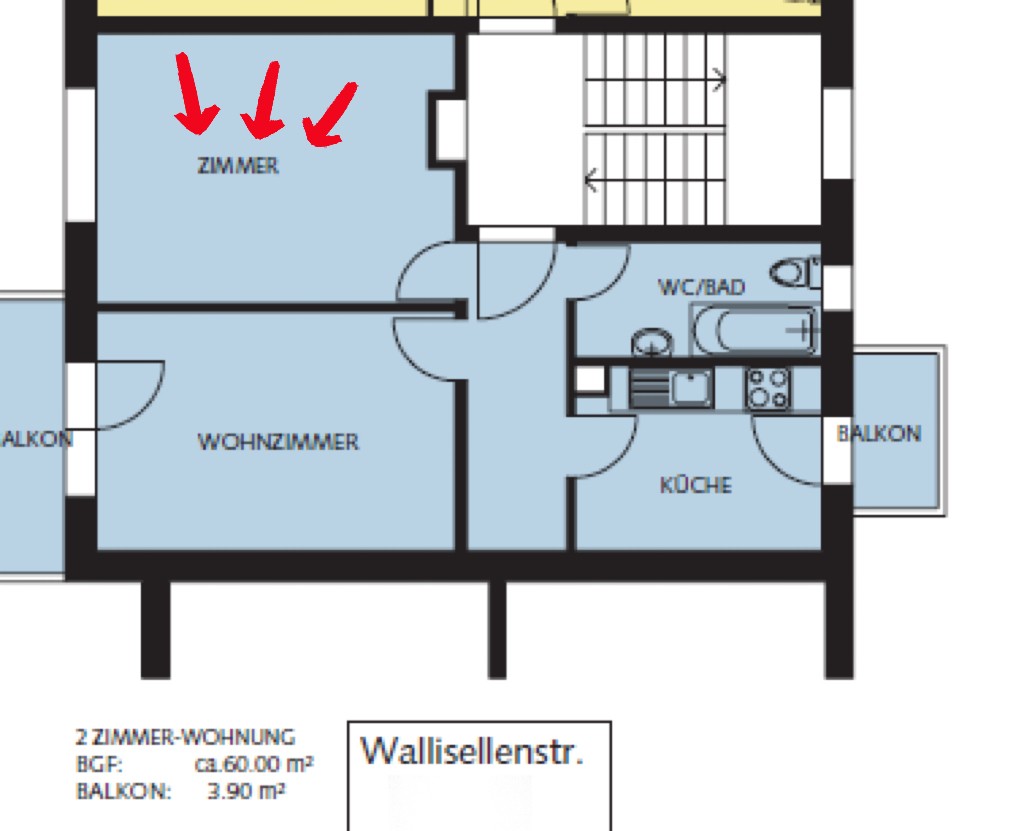 Room in a shared flat, Foto 7 von 7