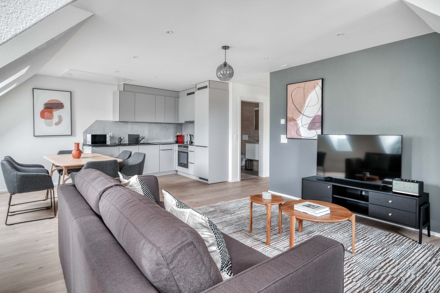 4 ½ rooms furnished flat
