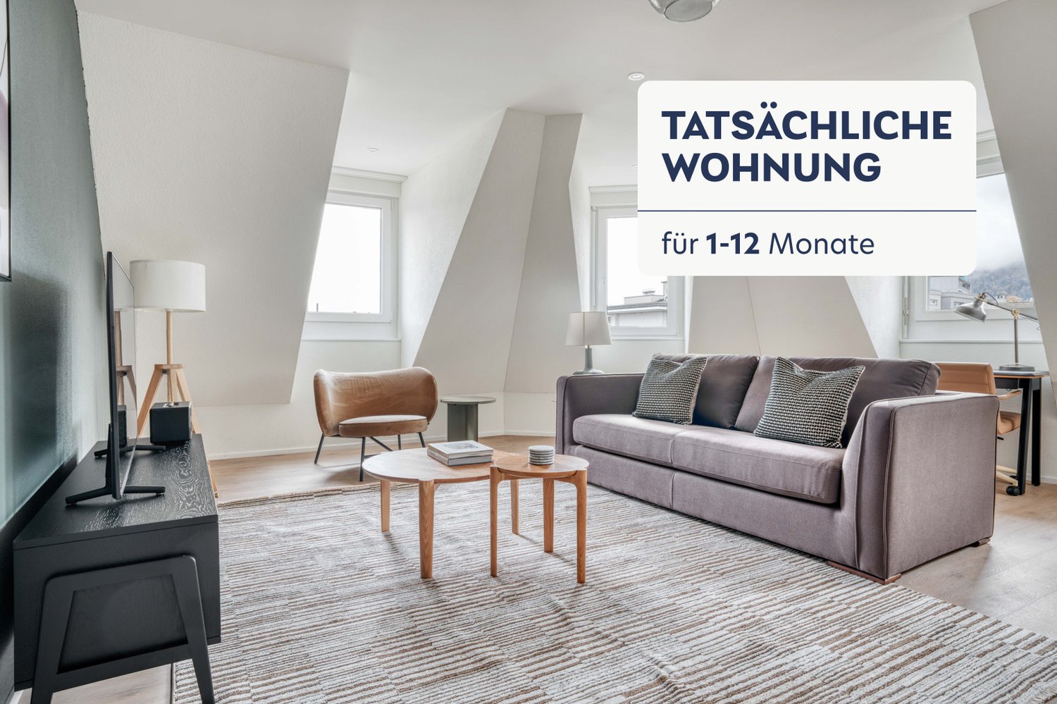 4 ½ rooms furnished flat