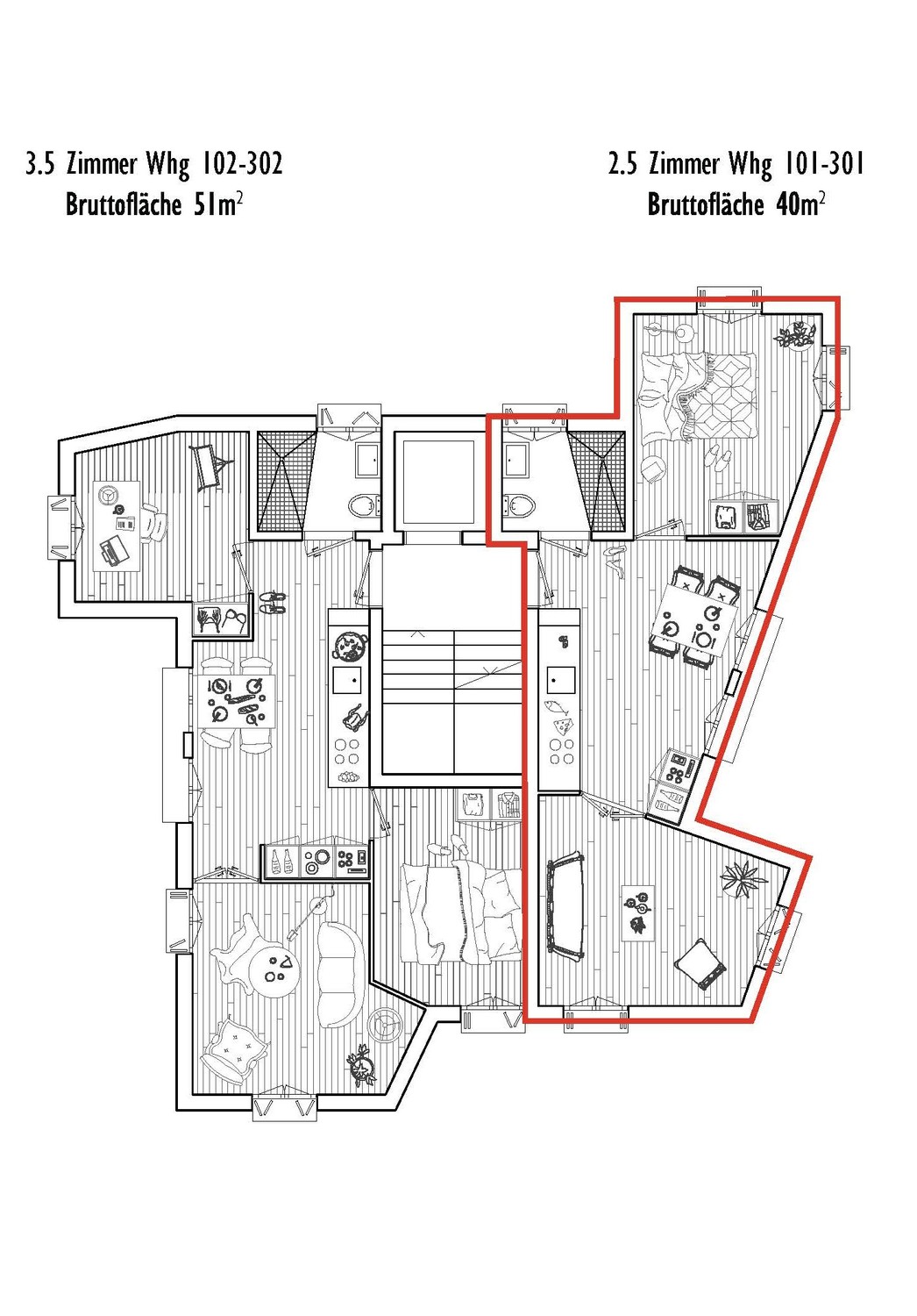 2 ½ rooms apartment, Foto 6 von 6