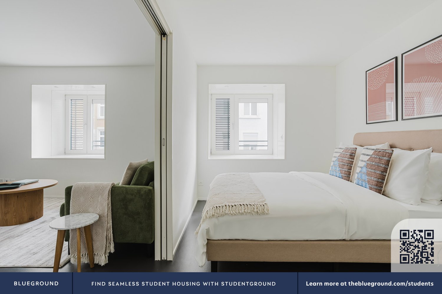 Appartement meublé de 2 ½ pièces