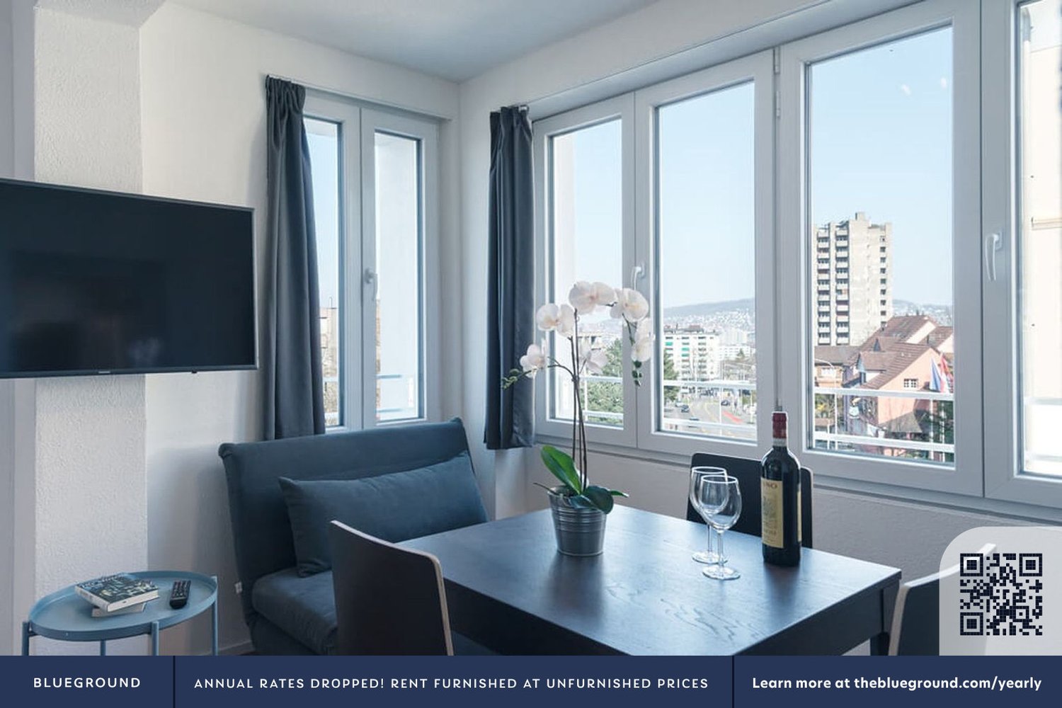 Appartement meublé de 2 pièces