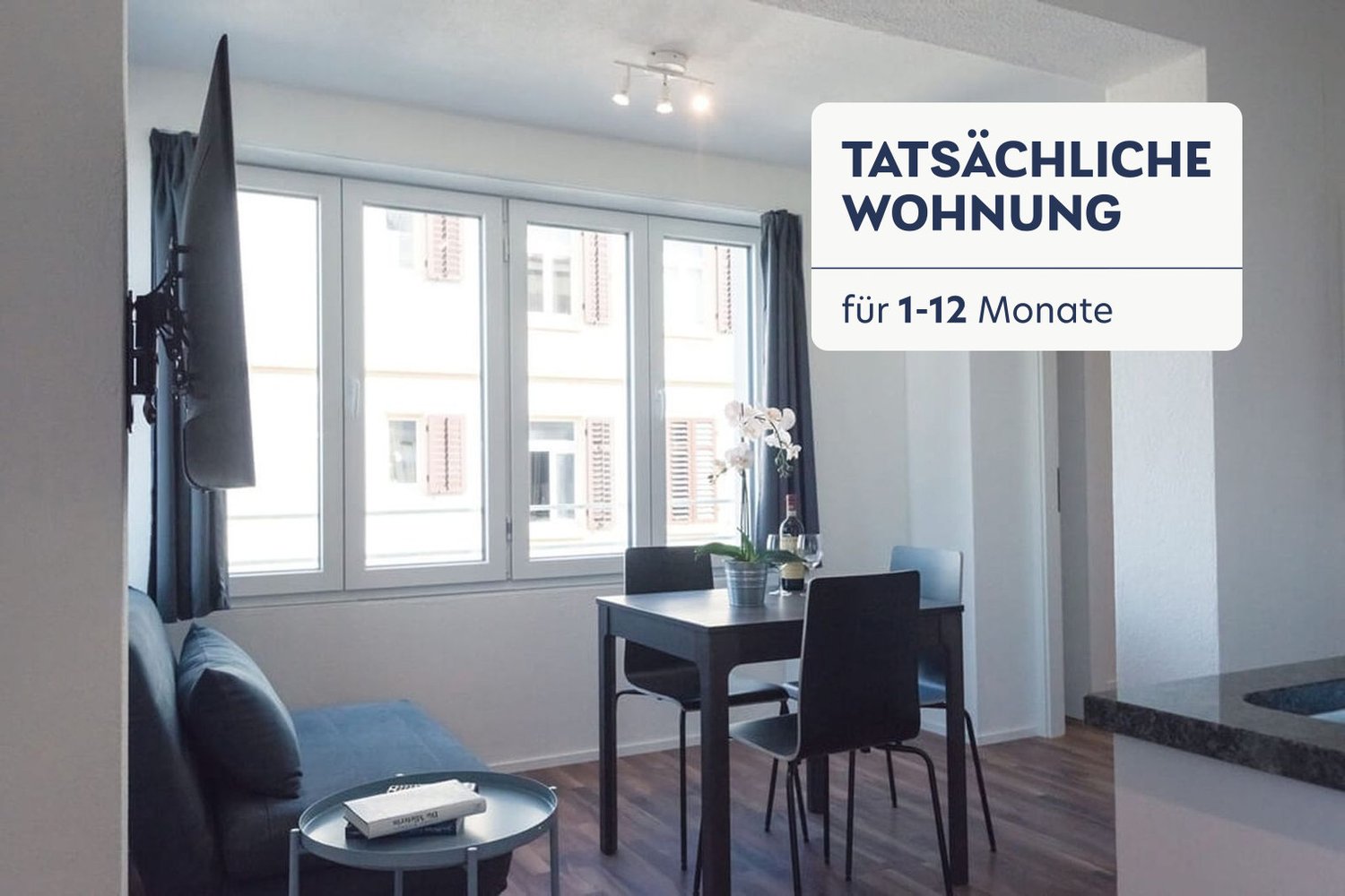 Appartement meublé de 2 pièces