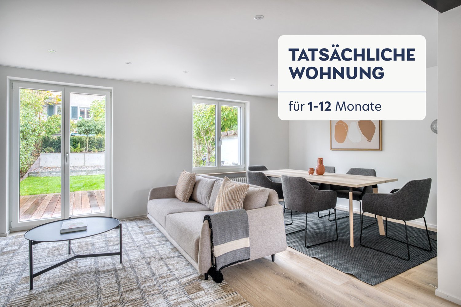 4 ½ rooms furnished flat