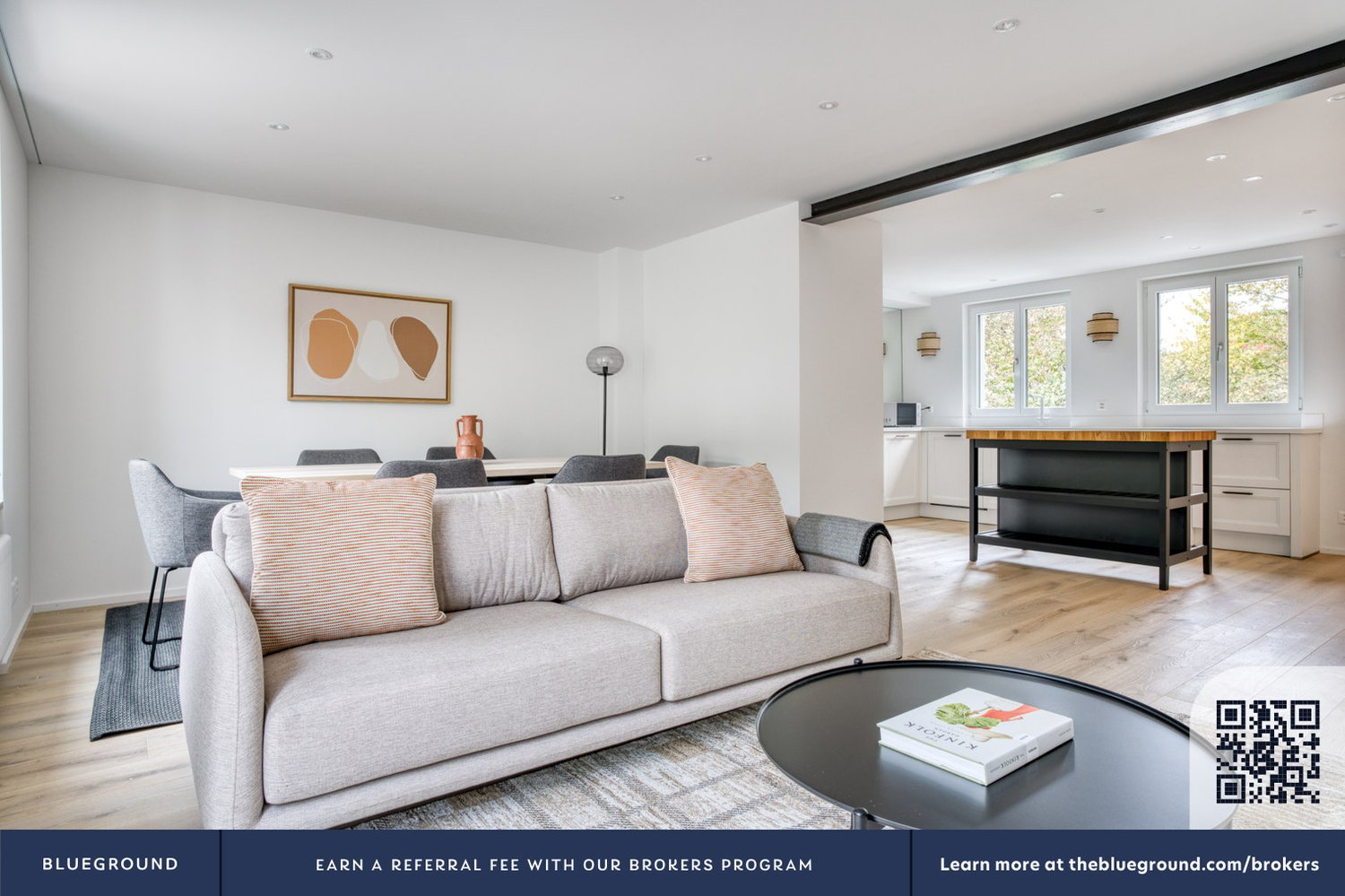 4 ½ rooms furnished flat