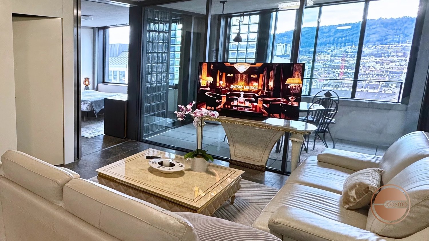 4 rooms furnished flat