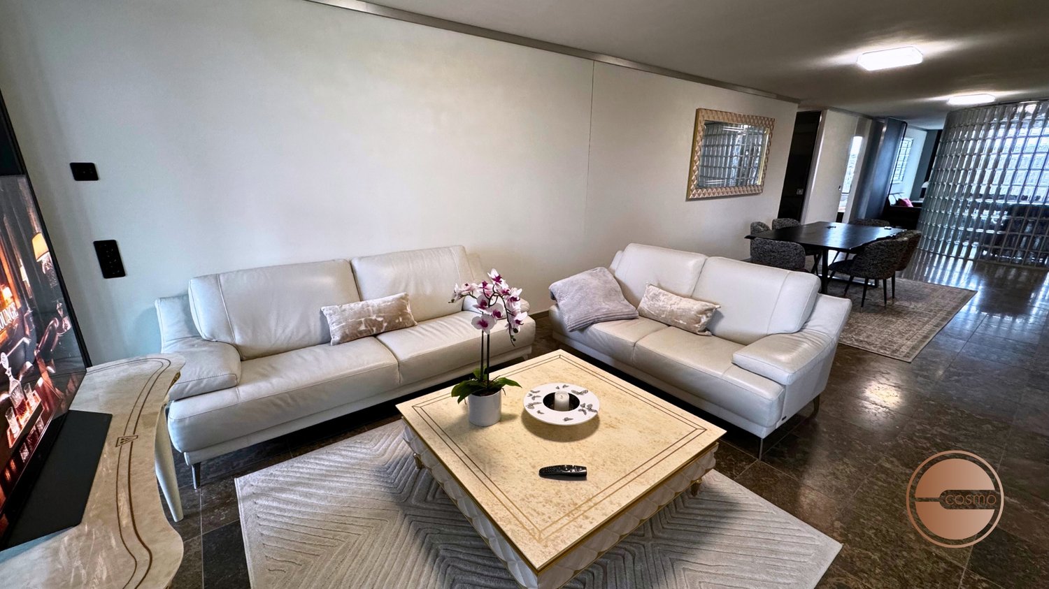 4 rooms furnished flat