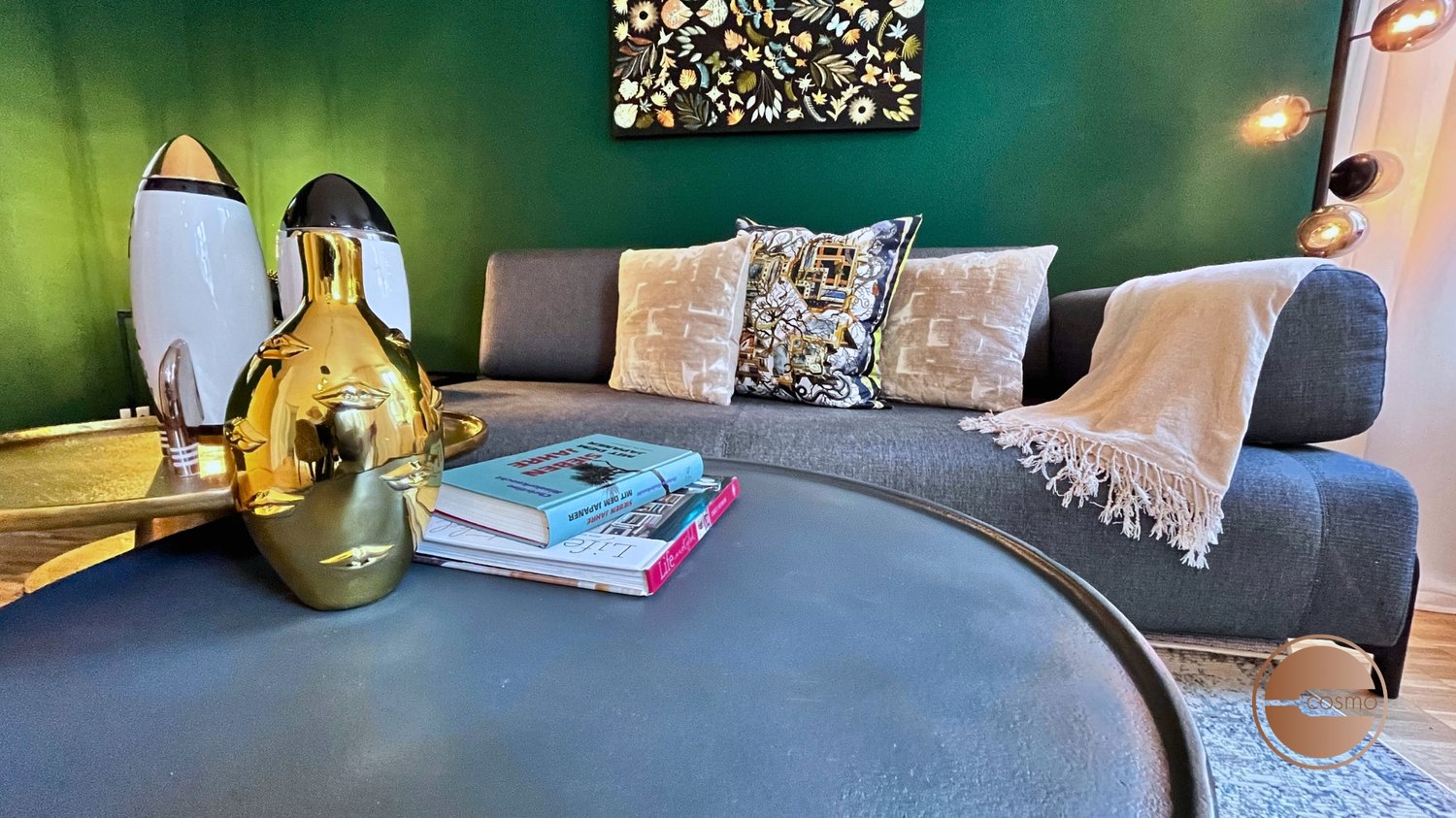 3 rooms furnished flat