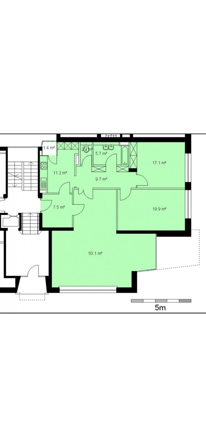 2 rooms apartment
