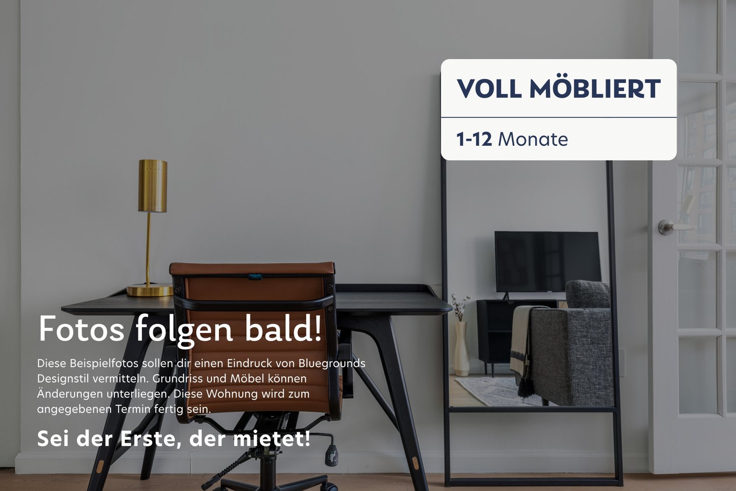 2 ½ rooms furnished flat, Foto 1 von 8