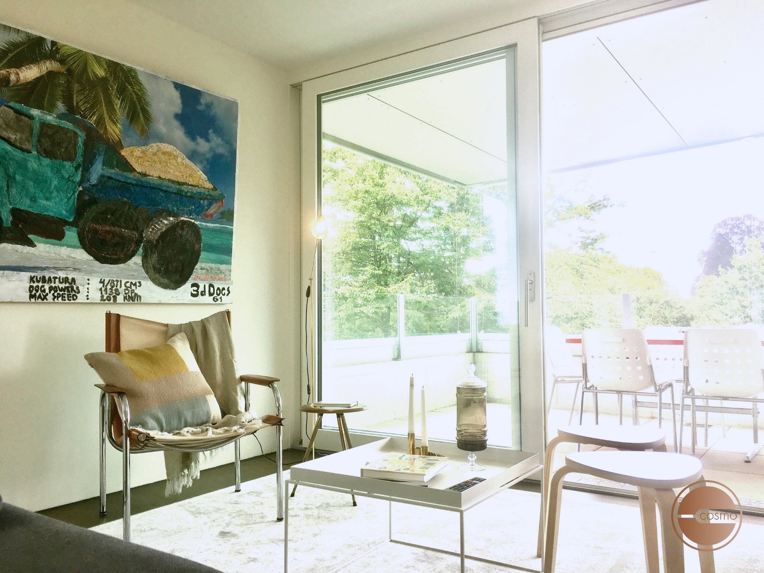 2 ½ rooms furnished flat