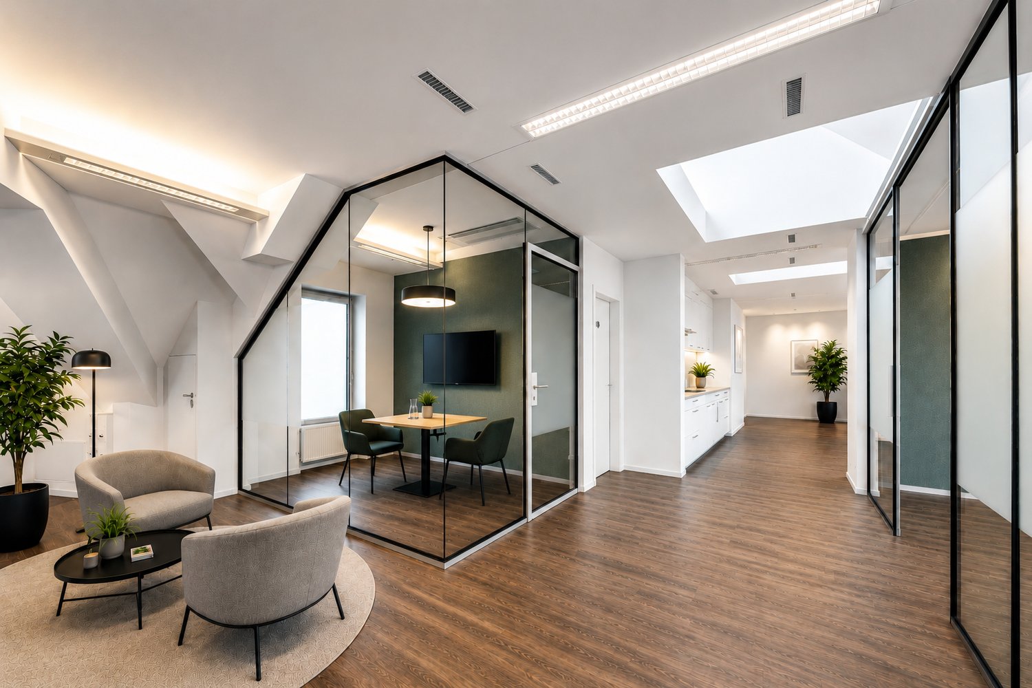 550m² bureau