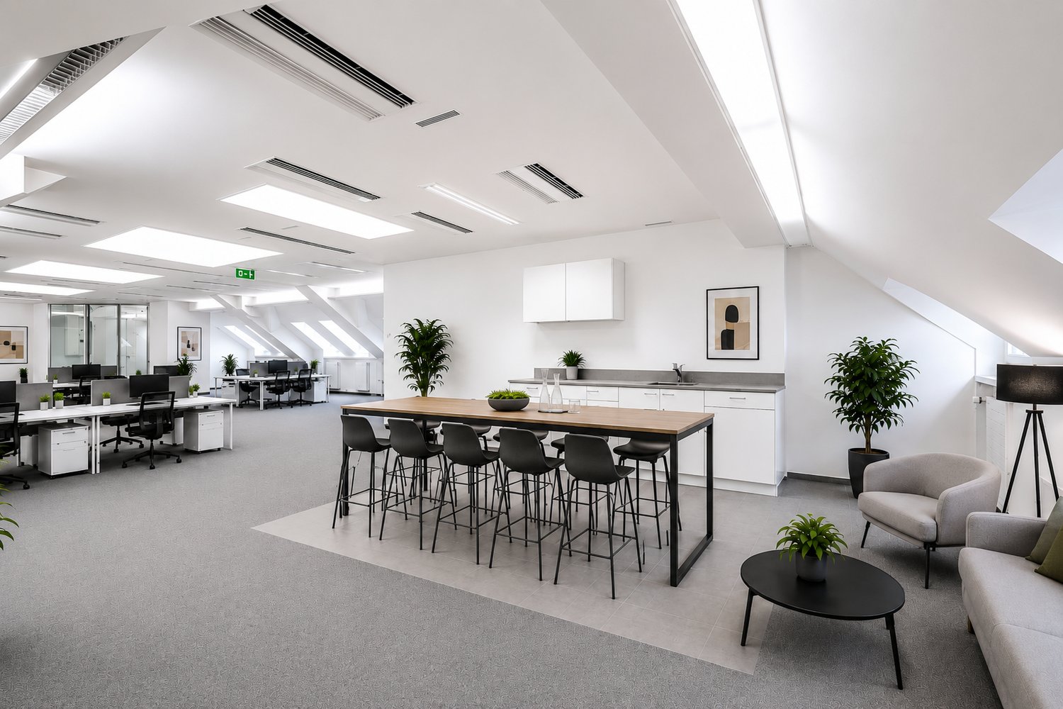550m² bureau