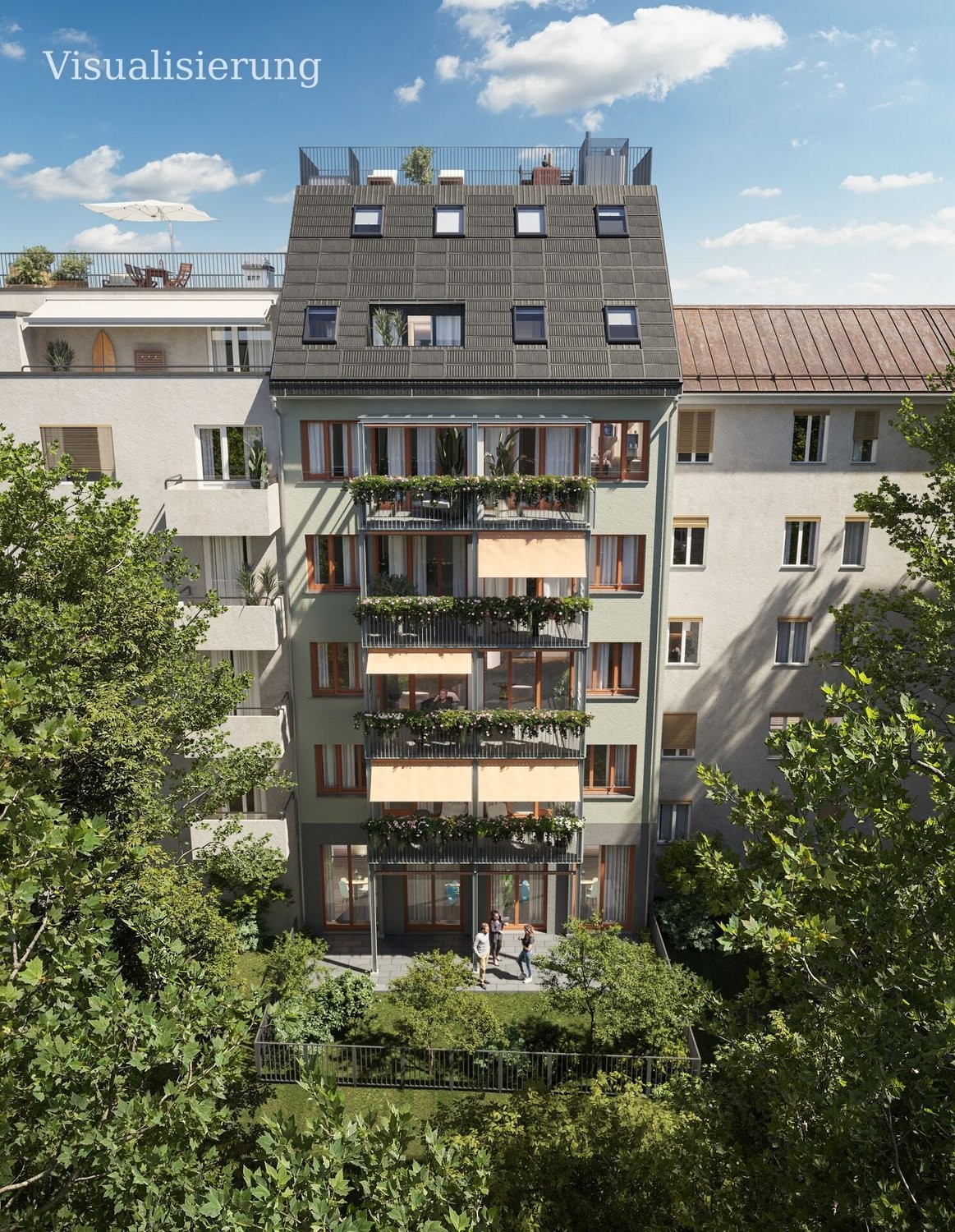 appartamento mansardato di 1 ½ locali