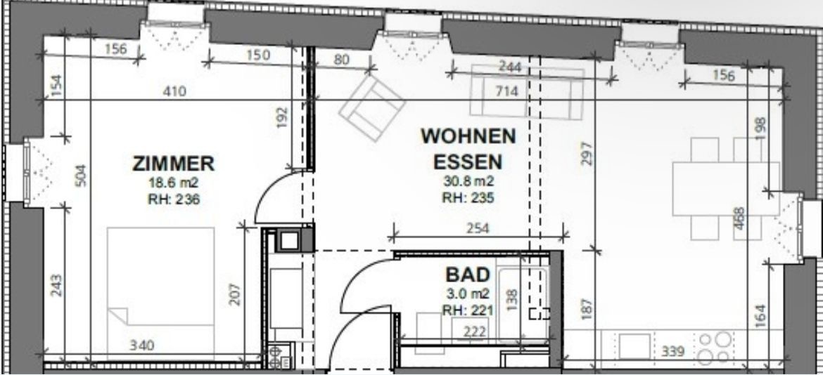 Appartamento di 2 ½ locali, foto 3 di 5