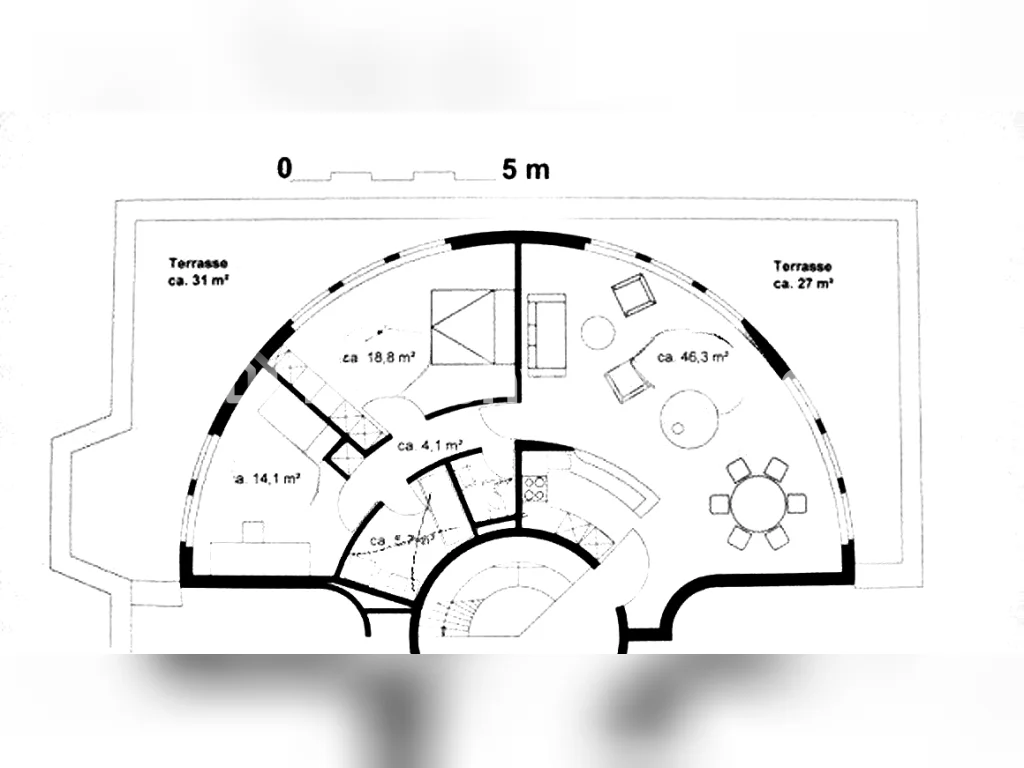 Appartement de 3 ½ pièces